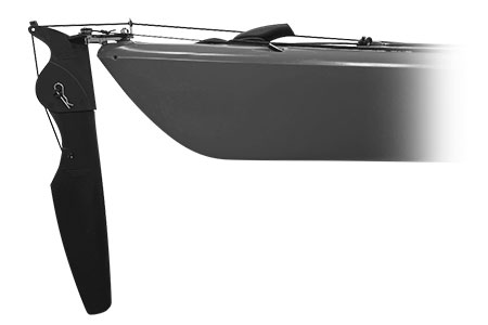 designkayaks add-on overstern rudder smarttrack endless unplugged awesome