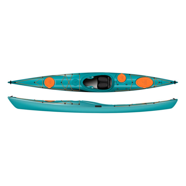 designkayaks awesome model sea kayak combined view color turquoise sea