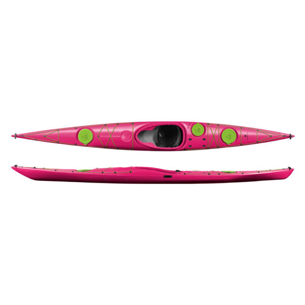 designkayaks unplugged model sea kayak combined view color wild pink